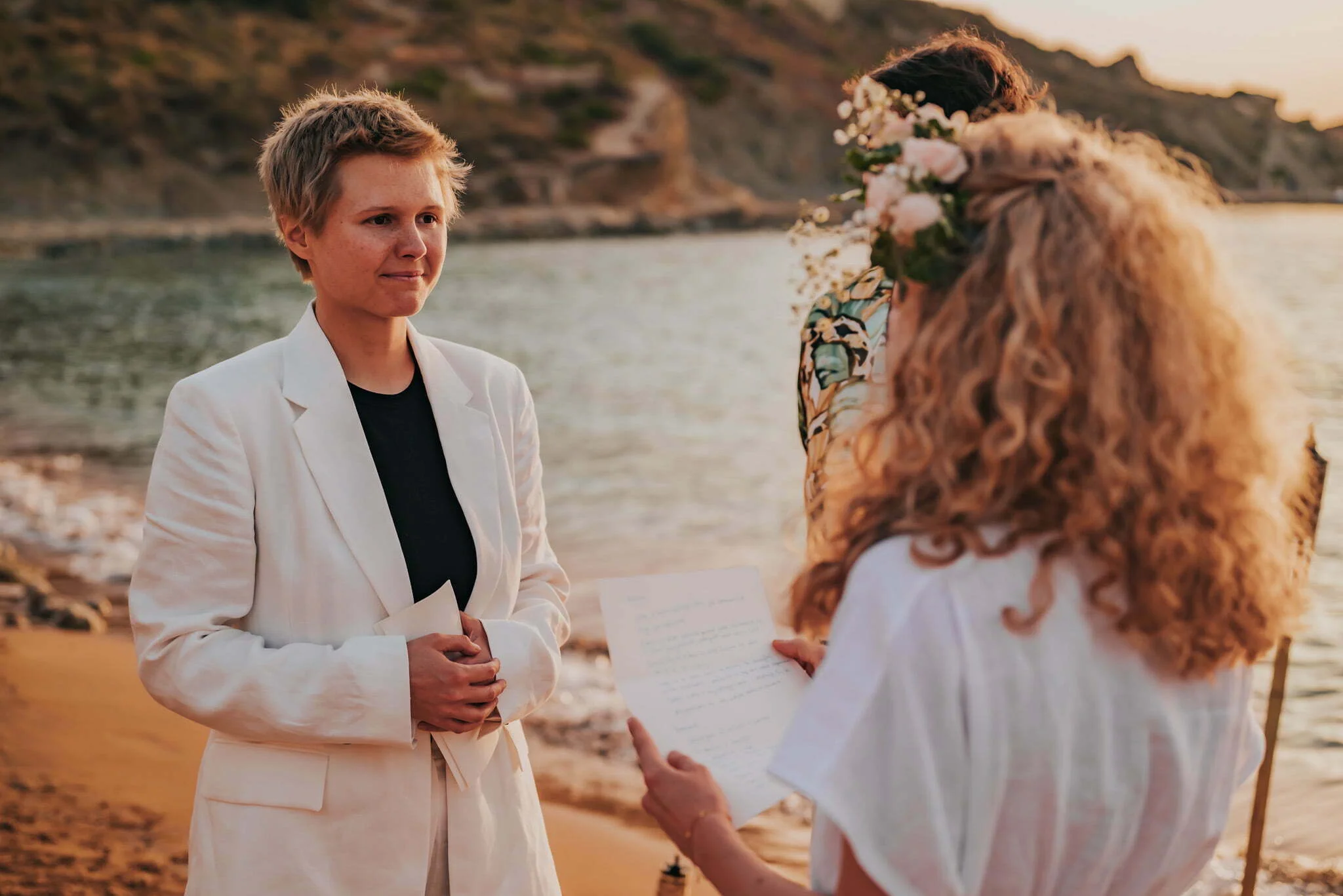 beach wedding Malta