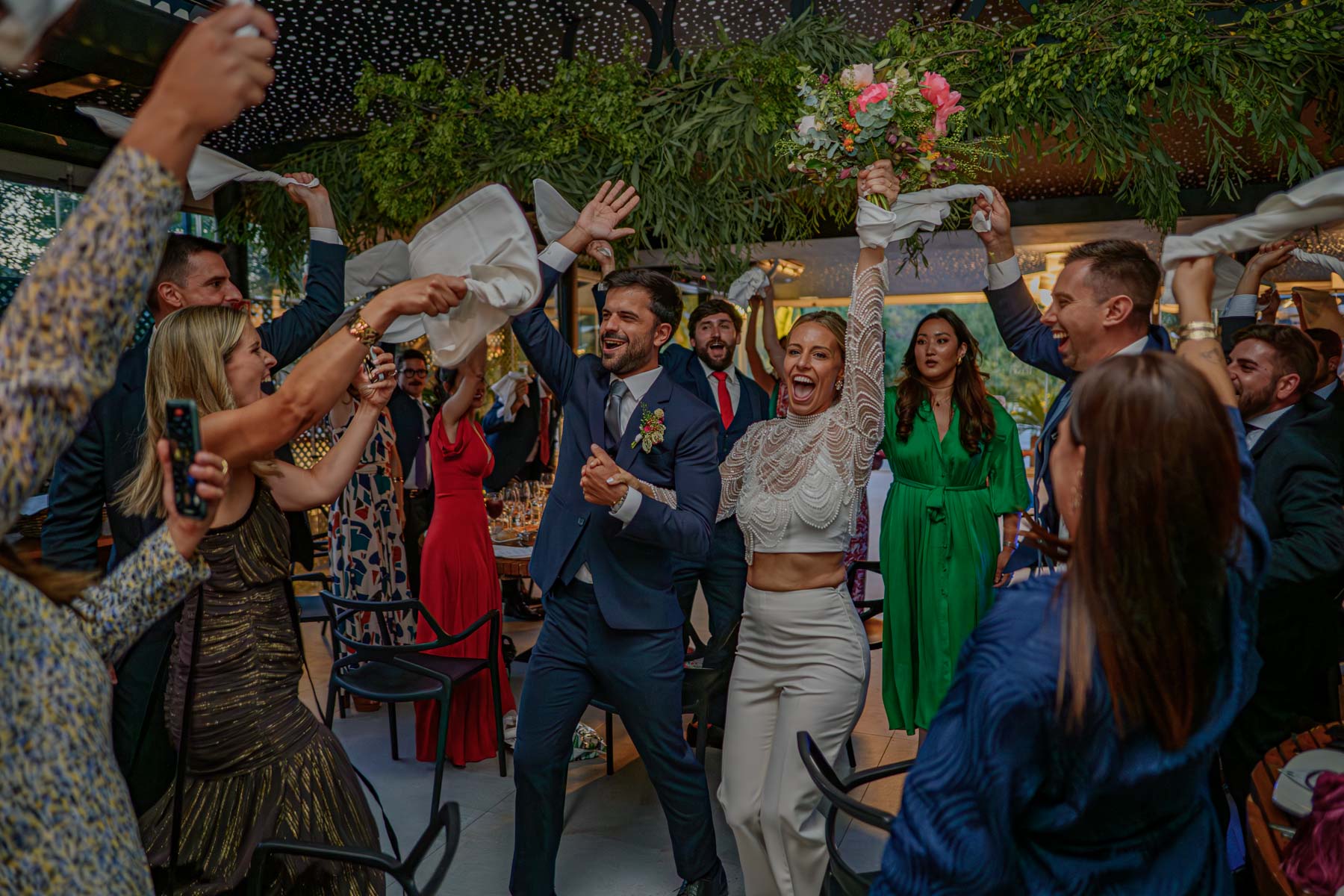 boda en los jardines de San Telmo Málaga